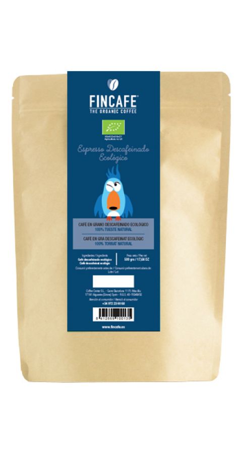 ORGANIC DESCAFFINATO  500Gr